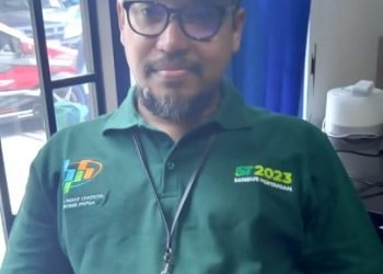 Kepala BPS Puncak. (Foto: Redaksi/Koranpapua.id)