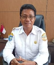 Marthen Malissa, Kepala BPKAD Mimika. (Foto: Redaksi/Koranpapua.id)