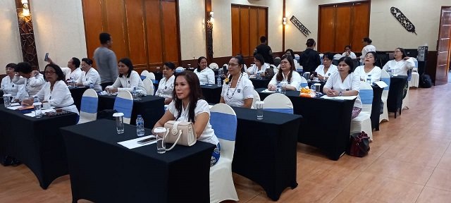 Peserta Muscablub mengikuti acara pembukaan.