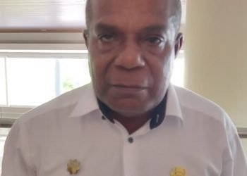 Jefri Deda, S.Sos, Plt Kepala DLH Mimika. (Foto : Redaksi/Koranpapua.id)