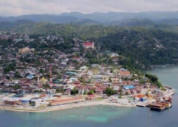 Pemandangan Kota Fak Fak, salah satu kota di Provinsi Papua Barat(Foto:Ist/Koranpapua.id)