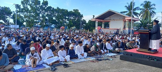 Idul Adha 10 Dzulhijjah 1444 Hijriah, Umat Muslim di Mimika Diajak Kurbankan Diri dan Belajar Kepada Sosok Nabi Ibrahim
