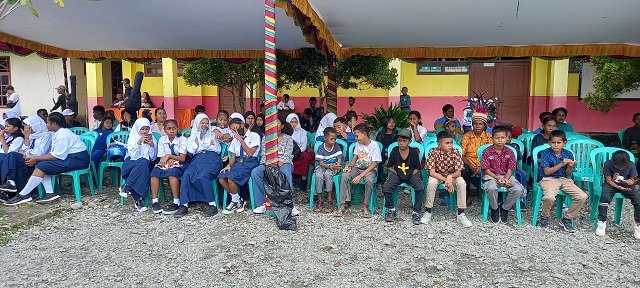 Para alumni dan siswa-siswi menghadiri acara HUT ke 39 dan reuni akbar 2023.