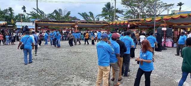 Para alumni menari seka bersama untuk meriahkan HUT ke 39 dan reuni akbar 2023.