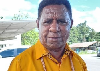 Andareas Nauw, SH, Plt. Kepala Dinas Sosial Kabupaten Mimika (Foto:Redaksi/Koranpapua.id)