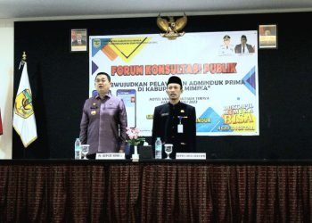 Disdukcapil Selenggarakan Konsultasi Publik, Pj Bupati: Data Kependudukan Merupakan Sesuatu yang Krusial