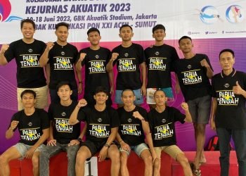 Tim Polo Air Papua Tengah berhasil mendapatkan tiket menuju PON Aceh Sumut 2024 (foto Ist/koranpapua.id)