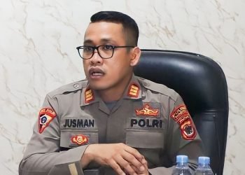 Kasat Lantas AKP Jusman Mori, S.I.K., MM ( Foto:Ist/Koranpapua.id)