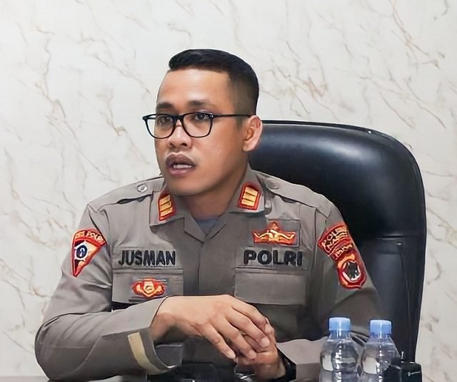 Kasat Lantas AKP Jusman Mori, S.I.K., MM ( Foto:Ist/Koranpapua.id)