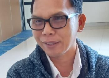 Kamaluddin, Kepala Seksi Pengendalian Penyakit Menular (P2M) Dinkes Mimika. (Foto : Redaksi/Koranpapua.id)