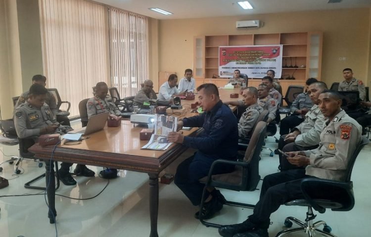 Antisipasi Potensi Kerawanan, Bhabinkamtibmas Diberikan Pemahaman dan Pengetahuan Pelanggaran Pemilu