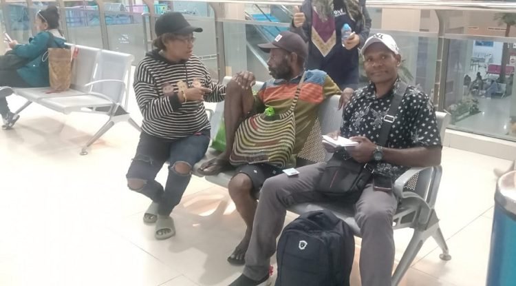 Semua Biaya Kepulangan Koakme Katagame dari Ambon ke Timika Ditanggung Dinsos Mimika