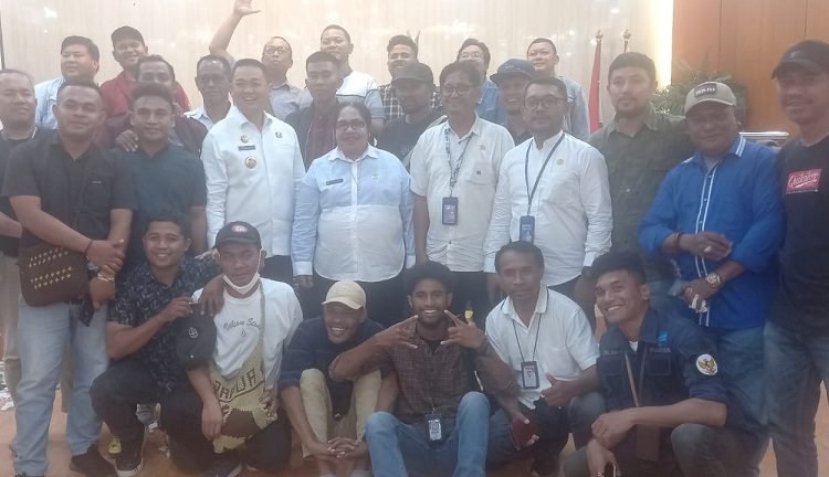 Silaturahmi Bersama Insan Pers, Pj. Bupati Minta Diskominfo Programkan Peningkatkan Kapasitas Jurnalis Mimika