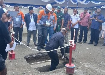 PT Jasa Prima Papua Bangun Gedung PJK3 di Timika, Bupati Eltinus: Kedepan Berkontribusi untuk Mimika dan Pencaker