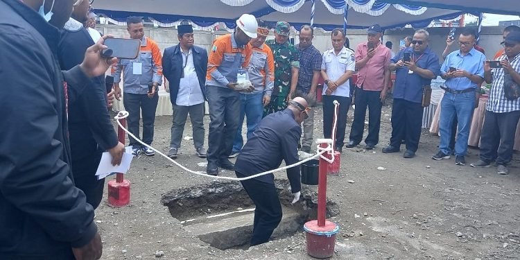 PT Jasa Prima Papua Bangun Gedung PJK3 di Timika, Bupati Eltinus: Kedepan Berkontribusi untuk Mimika dan Pencaker