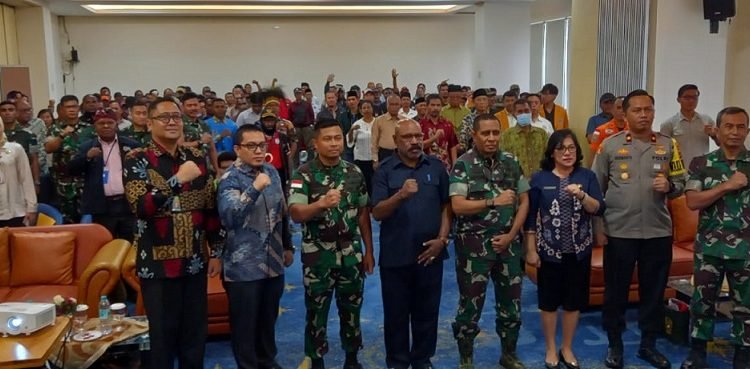 Cegah Konflik Jelang Pemilu 2024, Bupati Omaleng Ajak Masyarakat Mimika Jaga Keamanan Bersama