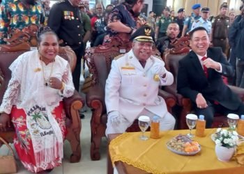 Valentinus Sebut Momen Sertijab Bupati Menunjukan Kehadirannya di Mimika Tidak untuk Kepentingan Kelompok Tertentu