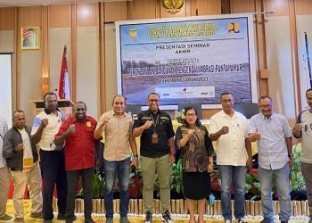 PUPR Mimika Seminar Akhir Perencanaan Bangunan Pengendali Abrasi Pantai Amar 