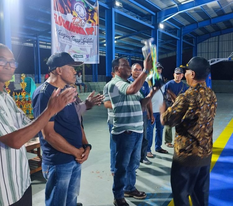 Turnamen Futsal Flobamora Cup II Bergulir, Marthen LL Moru : Jaga Kekompakan dan Sportivitas