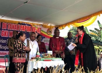 Pemkab Bantu Rp75 Miliar Rampungkan Pembangunan Gedung Klasis GKI Mimika