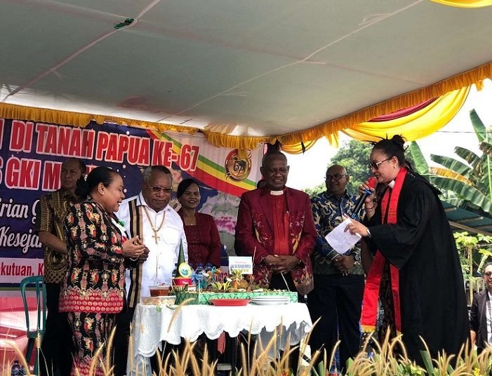 Pemkab Bantu Rp75 Miliar Rampungkan Pembangunan Gedung Klasis GKI Mimika