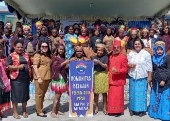 Gallery Foto Launching Komunitas Belajar Peserta Didik Papua SMPN 2 Mimika