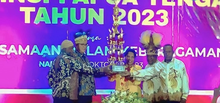 Kabupaten Nabire Juara Umum Pesparani Provinsi Papua Tengah