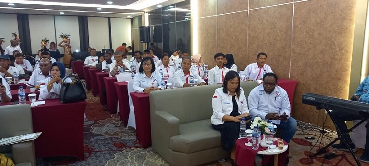 Para Caleg Perindo mengikuti Musda Kedua Tahun 2023.