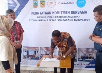 Kapus dan Kadistrik di Mimika Ikut Advokasi STBM, 2024 Mimika 100 Persen Stop Buang Besar Sembarangan 