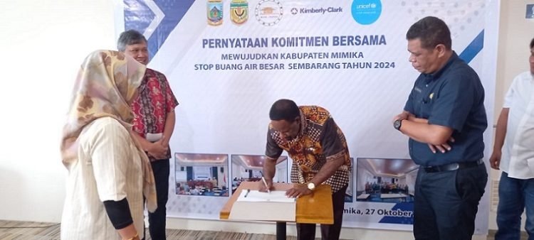 Kapus dan Kadistrik di Mimika Ikut Advokasi STBM, 2024 Mimika 100 Persen Stop Buang Besar Sembarangan 