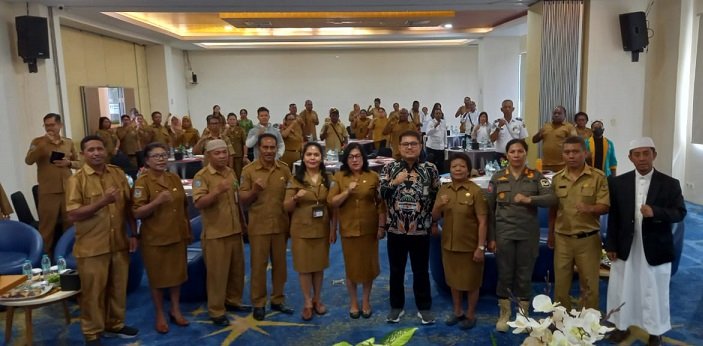 Libatkan OPD Teknis, Disdukcapil Mimika Gelar Manajemen Layanan Pengaduan Masyarakat