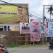 Baliho Caleg dan Capres-Cawapres yang dipasang di area Bundaran Timika Indah, Kamis 9 Oktober 2023. (Foto : Redaksi/Koranpapua.id)