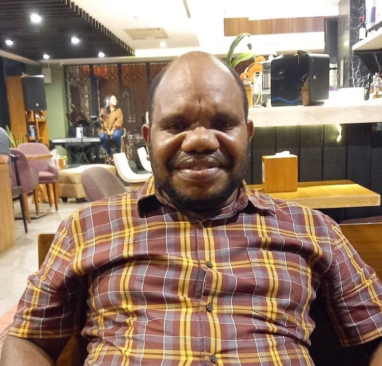 Melianus Numang, Ketua DPD I AMKI Papua Tengah. (Foto : Redaksi/Koranpapua.id)