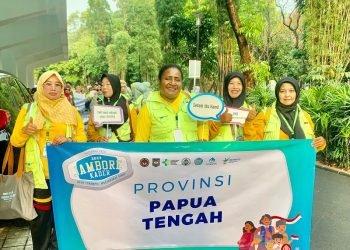 Valentina dan Susi Wakili Mimika di Jambore Kader Nasional 2023