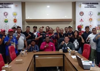 KONI Bersama 17 Pengcab Sepakat Selenggarakan PORKAB Mimika