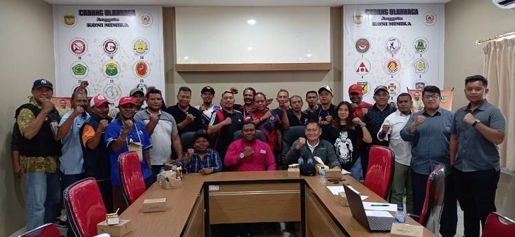 KONI Bersama 17 Pengcab Sepakat Selenggarakan PORKAB Mimika
