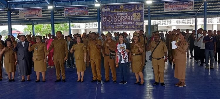 Pemkab Mimika Gelar Turnamen Futsal Antar OPD, Bupati Ingatkan Junjung Tinggi Sportivitas
