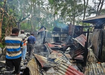 Dua Unit Bangunan Dapur Milik KPA Ludes Terbakar