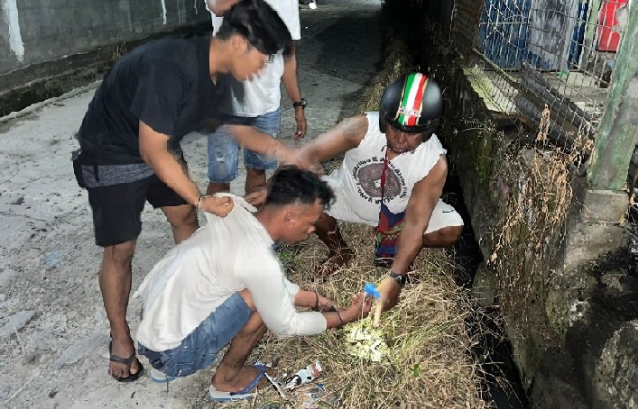 Resnakorba Polres Mimika Berhasil Bekuk Pengedar Shabu