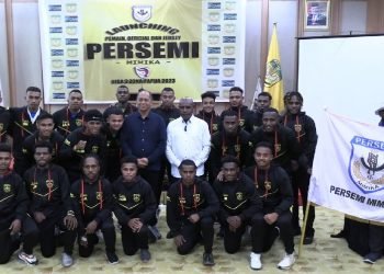 Persemi Mimika Menuju Liga III, Sekda Robert Berharap Semua Pihak Memberikan Dukungan Penuh