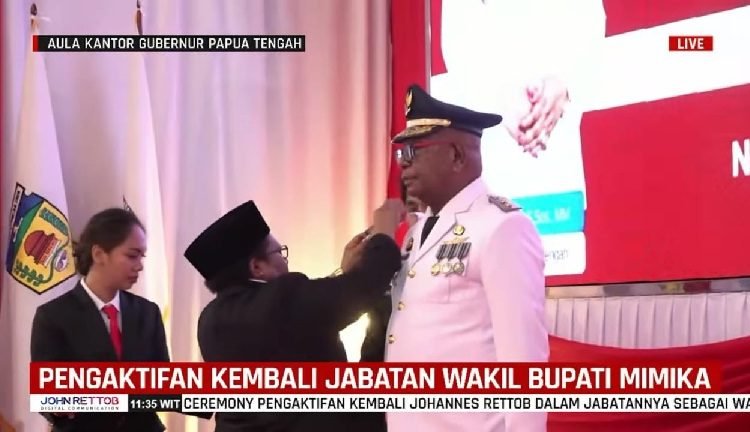Pj Gubernur Minta Libatkan Jhon Rettob Dalam Setiap Keputusan Proses Pembangunan