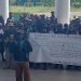 ASN OAP Demo Damai Tolak Rolling di Kantor Bupati Mimika