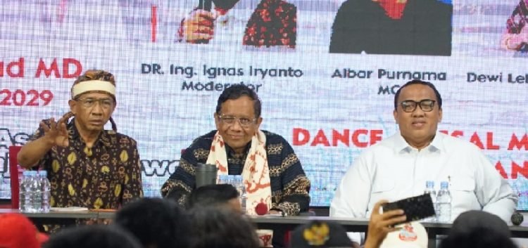 Catatan dari Dialog Diaspora NTT dengan Cawapres Prof Mahfud MD