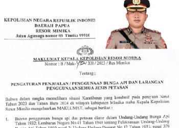 Kapolres Tegaskan 24-25 Desember Dilarang Perjualbelikan Kembang Api yang Keluarkan Suara Ledakan
