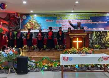 Gallery Foto Natal Bersama Pengurus dan Kader AMKI Papua