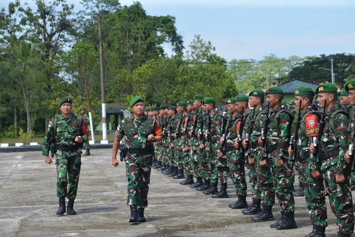 Pengamanan Freeport Dialihkan ke Yonif 116/Garda Samudra, Danrem: Awali Tugas dengan Doa