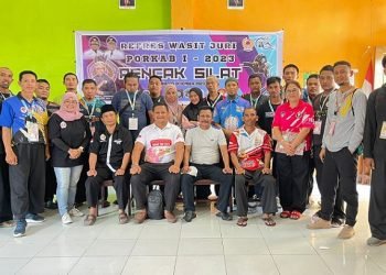 27 Wasit Juri Pencak Silat di Timika Refresh Jelang Kejuaraan Porkab I  