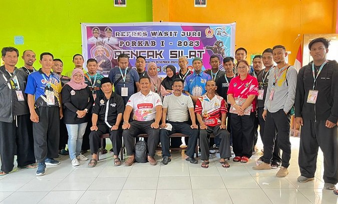 27 Wasit Juri Pencak Silat di Timika Refresh Jelang Kejuaraan Porkab I