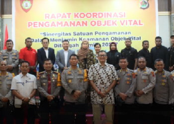 Jelang Pemilu, Polda Papua Gelar Rakor Pengamanan Objek Vital