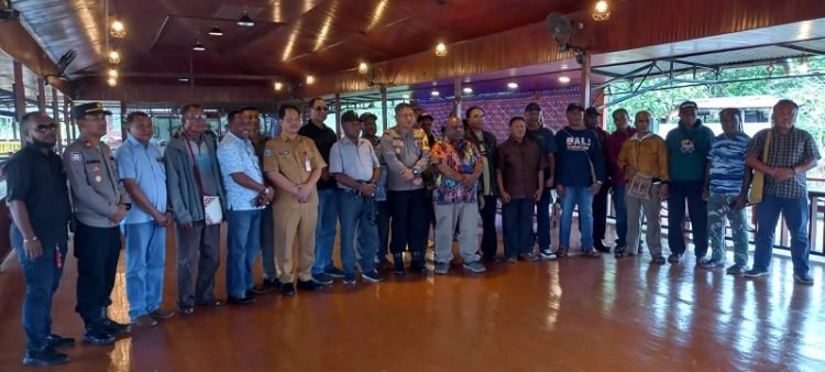 Respon Persekusi AMP di Kupang, Pemkab, TNI-Polri dan Tomas Sepakat Jaga Mimika Rumah Bersama Tetap Kondusif